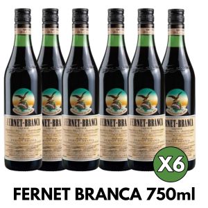 FERNET BRANCA BOTELLA 750 ML X 6 UNIDADES - Vista 1