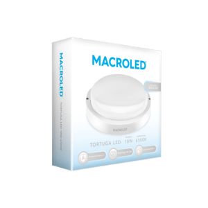 TORTUGA REDONDA 18W LED BLANCO MACROLED - Vista 4