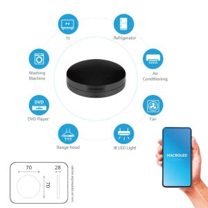 CONTROL REMOTO UNIVERSAL SMART INFRAROJO MACROLED - Vista 4