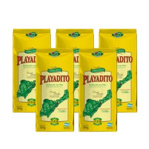 YERBA PLAYADITO 500 GR X 5 UNIDADES