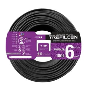 CABLE TREFILCON UNIPOLAR 6 MM X 100 MTS - Vista 5