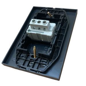 LLAVE ARMADA 1 PUNTO JELUZ PLATINUM NEGRO - Vista 1