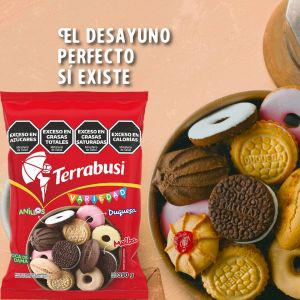 GALLETITAS DULCES TERRABUSI VARIEDAD MIX 390GR - Vista 3