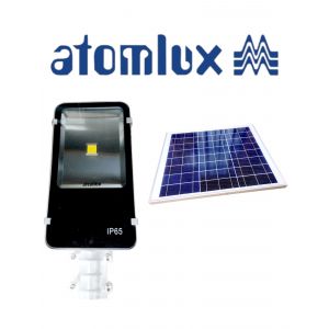 LUMINARIA SOLAR LED 20W EQUIVALE 150W  ATOMLUX - Vista 2