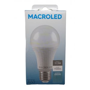 LAMPARA BULBO LED 11.5W E27 MACROLED - Vista 5