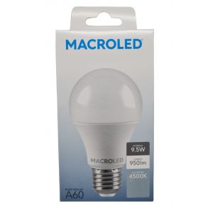 LAMPARA BULBO LED 9.5W E27 220V MACROLED - Vista 8