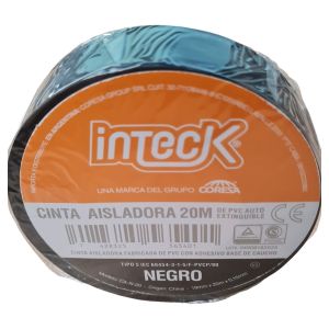 CINTA AISLADORA PVC 20 MTS INTECK - Vista 4