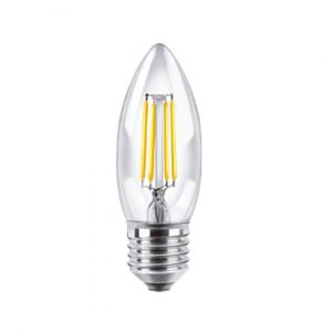 LAMPARA VELITA FILAMENTO LED 4W E27 MACROLED - Vista 2