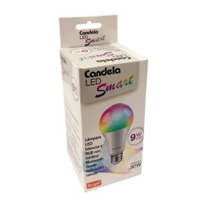 LAMPARA BULBO SMART LED 9W WIFI RGB CANDELA - Vista 3