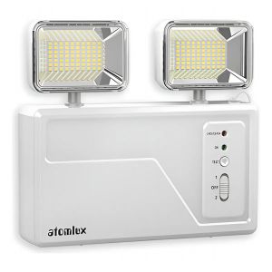 LUZ DE EMERGENCIA INDUSTRIAL ATOMLUX 8091 COMPACTA BLANCO