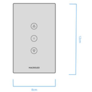 TECLA ROMA PERSIANA MACROLED 1 CANAL 2A - Vista 5