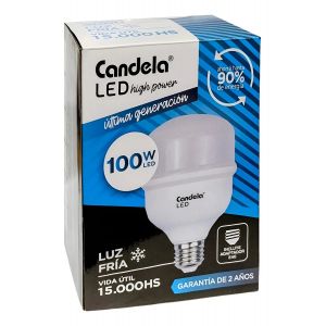 LAMPARA LED HIGH POWER 100W FRIA CANDELA