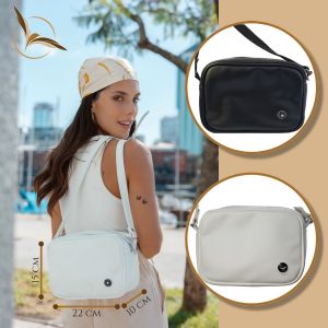 CARTERA BANDOLERA JULI MODERNA C/ CIERRE ECO CUERO LIBERTA - Vista 17