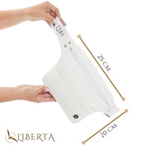 RIñONERA MUJER ECOCUERO CRUZADA URBANA CON CORREA REGULABLE ALASKA LIBERTA - Vista 1