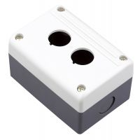 CAJA VACÍA GRIS CHINT NPH-20 - 2 ORIFICIOS 22 MM IP65