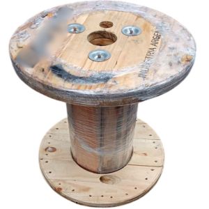 CARRETEL DE MADERA BOBINA 60X58 CM