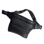 RIñONERA MUJER ECOCUERO CRUZADA URBANA CON CORREA REGULABLE ALASKA LIBERTA NEGRO