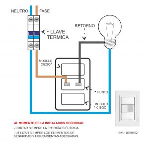 SET ARMADO 1 INTERRUPTOR (1 PUNTO) LINEA URBANA EXULTT - Vista 3