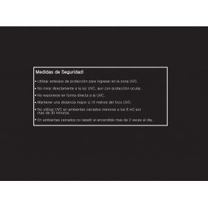 LINEAL UVC DE 8W CON CABLE Y ENCENDIDO MANUAL - Vista 6