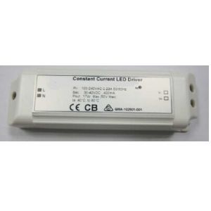 DRIVER CORRIENTE CONSTANTE 20 A 42 VOLT 19 W (450MA) SILVER LIGHT
