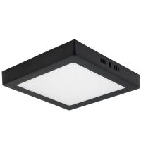 PANEL LED  APLICAR CUADRADO 12W NEGRO MACROLED