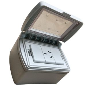 TAPA CAPSULADA EXTERIOR MEMBRANA APLICAR + 1 TOMACORRIENTE - EXULTT URBANA - Vista 2