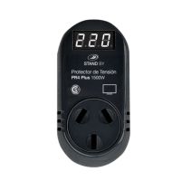 PROTECTOR DE TENSION 1500W TV C/VOLTíMETRO STAND BY
