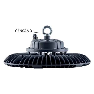 ARTEFACTO COLGANTE GALPONERA LED 200W FRIO MACROLED - Vista 4