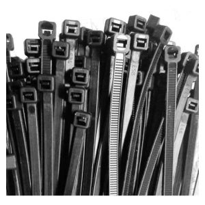 PRECINTO DE NYLON 2.5MM X100MM - NEGRO X 100 UNIDADES INTECK - Vista 3