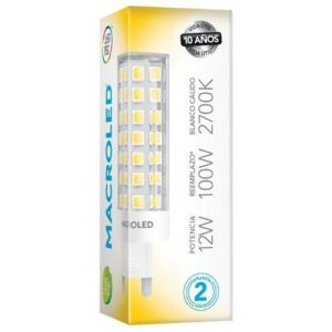 LAMPARA BIPIN 12W G9 220V MACROLED - Vista 2