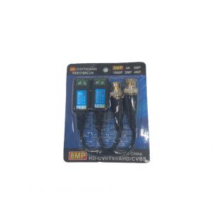 BALUN PASIVO DE VIDEO HD HASTA 2.0MPX - 4 TECNOLOGIAS - Vista 2