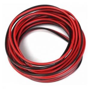 CABLE BIPOLAR 2X1 MM ROJO/NEGRO AUDIO X 100 MTS CONDUELEC - Vista 3