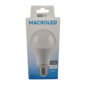 LAMPARA BULBO LED 14.5W E27 MACROLED - Vista 8