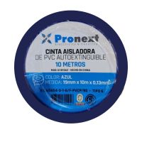 CINTA AISLADORA 10M 0.13MM*19MM PRONEXT