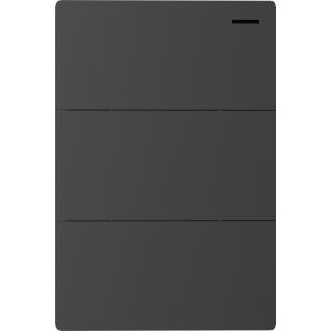 SET ARMADO TECLA MILAN GRIS (3 PUNTO) 10A C/ BASTIDOR METALICO MACROLED