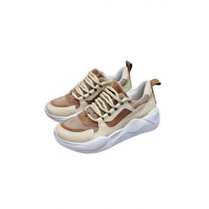 ZAPATILLAS MALLORCA BEIGE MUJER PLATAFORMAS MODA GOMA LIBERTA - Vista 4