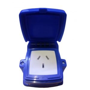 CAJA CAPSULADA EXTERIOR TOMA 10 AMP C/ TAPA EXTERIOR EXULTT - Vista 3