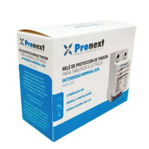 PROTECTOR DE TENSION RIEL DIN ANALOGICO 63AMP RIEL DIN PRONEXT - Vista 3