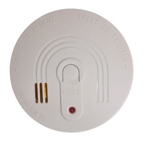 SENSOR DE DETECTOR DE HUMO AUTONOMO 9V BATERIA PRONEXT