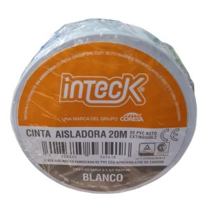 CINTA AISLADORA PVC 20 MTS INTECK - Vista 7