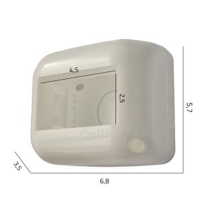 CAJA DE SUPERFICIE  1 MODULO (VACIA) STIK URBANA EXULTT - Vista 3