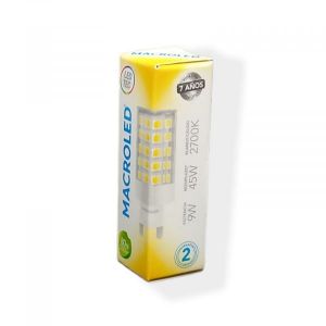 LAMPARA BIPIN 9W G9 220V MACROLED - Vista 2
