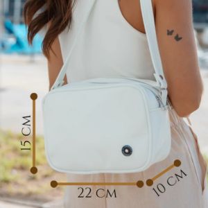 COMBO CHINA BLANCO BANDOLERA + ZAPA URBANA TALLE 38 - Vista 9