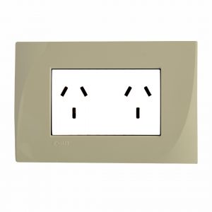 SET ARMADO TOMA DOBLE PLEIN ENIGMA BEIGE EXULTT