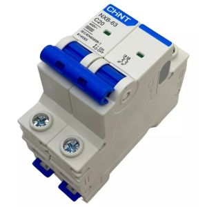 LLAVE TERMICA BIPOLAR 2X20A 6KA CURVA C CHINT - Vista 3