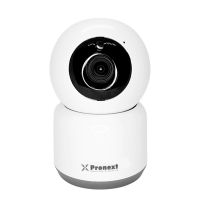 CAMARA DE SEGURIDAD IP SMART CON MOVIMIENTO Y MICROFONO 2MP FHD COLOR BLANCO PRONEXT
