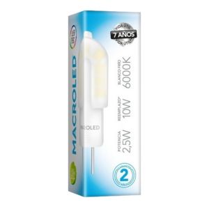 LAMPARA BIPIN OPAL G4 2.5W 220V MACROLED - Vista 6