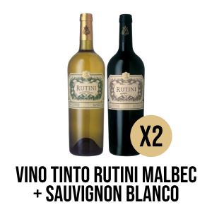 VINO TINTO RUTINI MALBEC + SAUVIGNON BLANCO - Vista 1