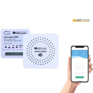 INTERRUPTOR WIFI HASTA 2200 W 10A LIGHT HOUSE - Vista 2