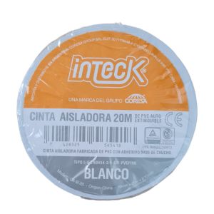 CINTA AISLADORA PVC 20 MTS INTECK - Vista 6